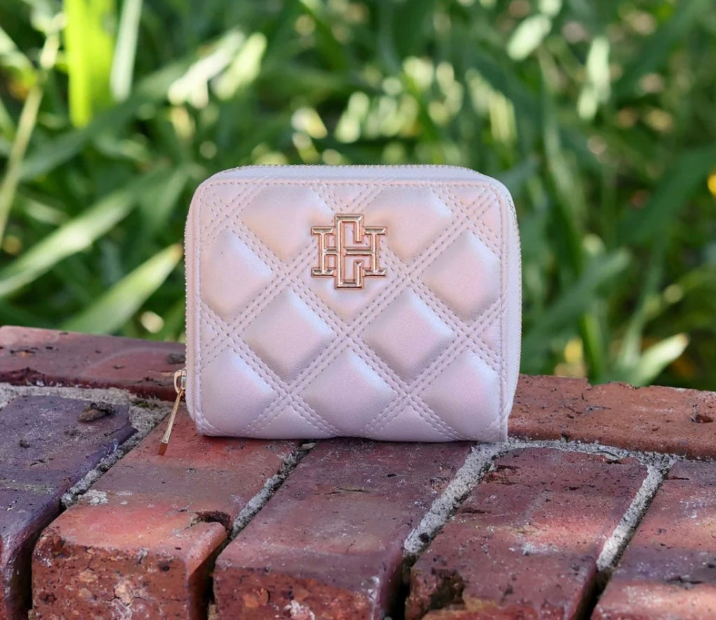 Pearl Quilted Caroline Hill Wallet