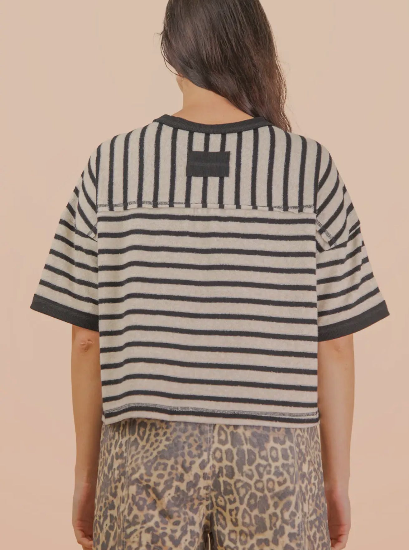 Black Striped Top