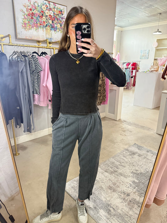 Grey Joggers with Pockets