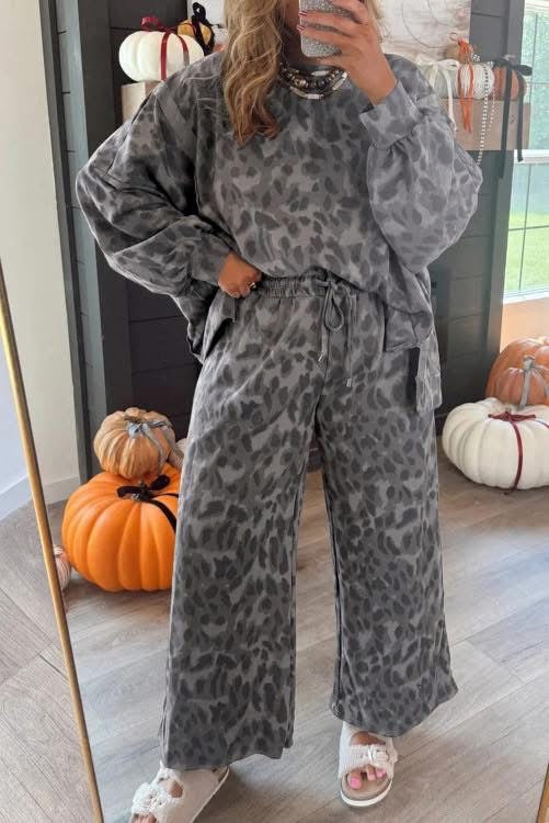 Grey Leopard Set