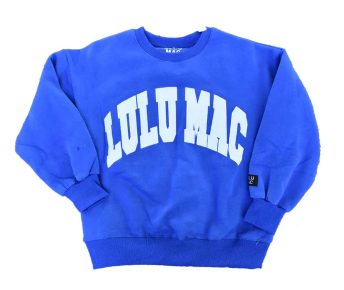 Blue Lulu Mac Sweatshirt