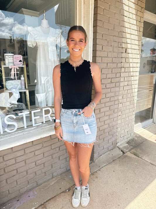 Vervet Jean Skirt