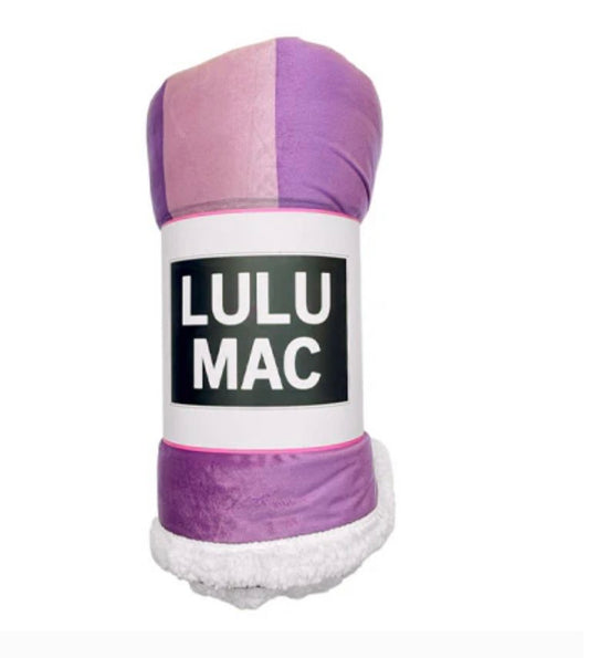Purple Lulu Mac blanket