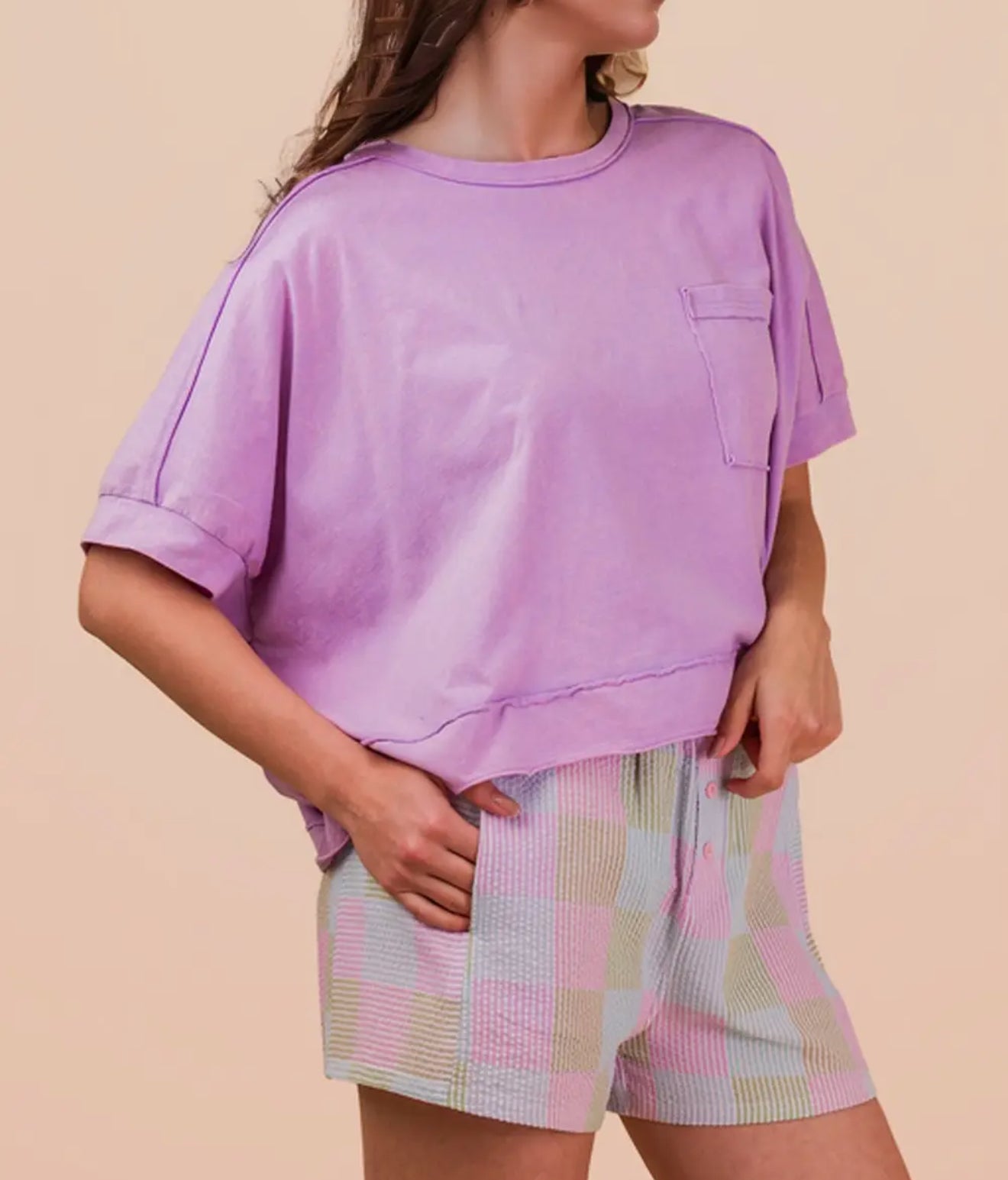 Purple Simple Top
