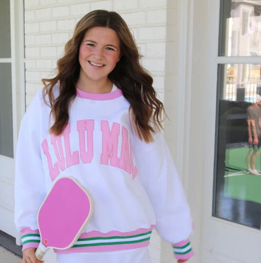 Pink Lulu Mac Sweatshirt