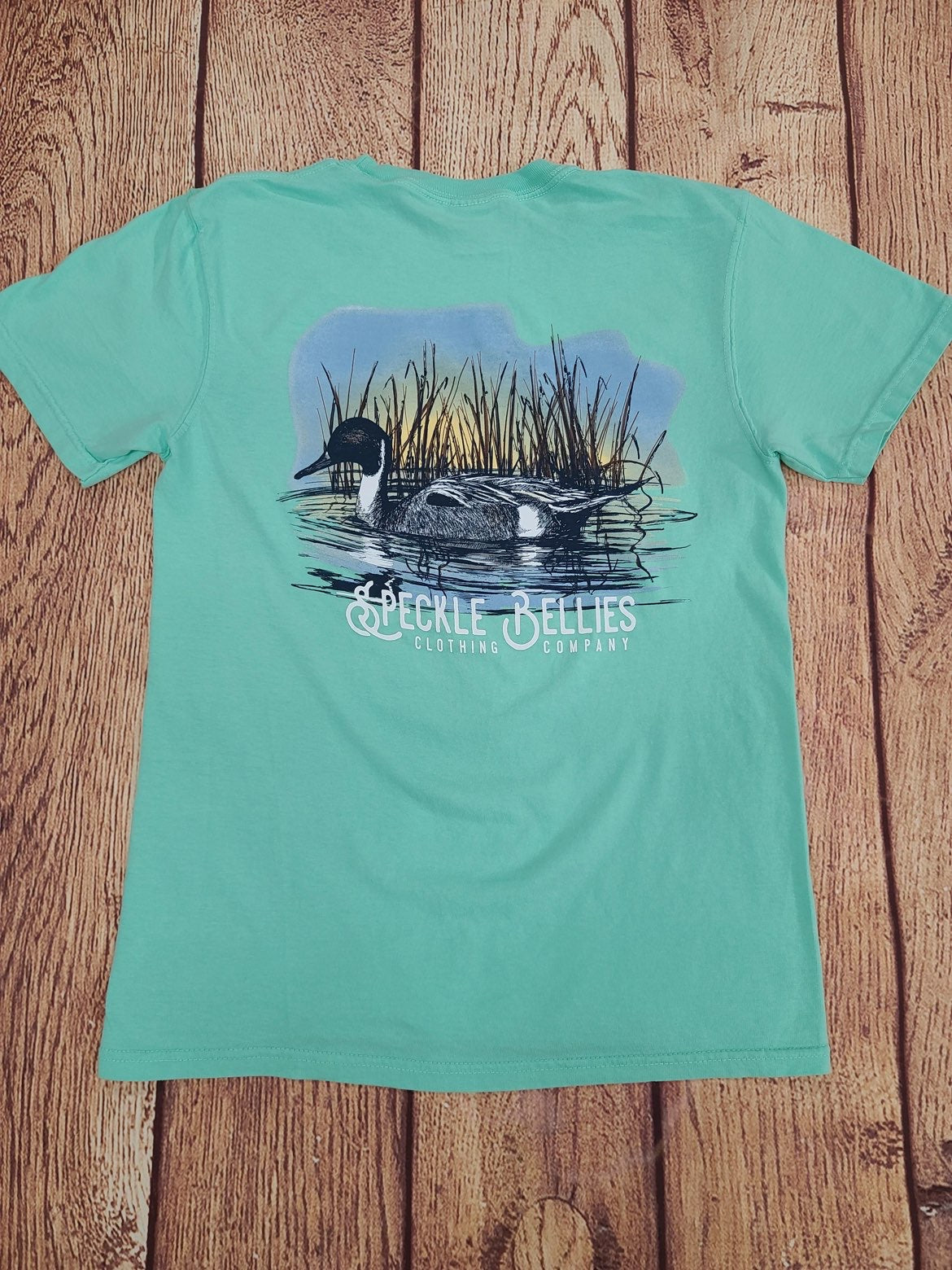 Mint Duck Speckle Bellies Tee