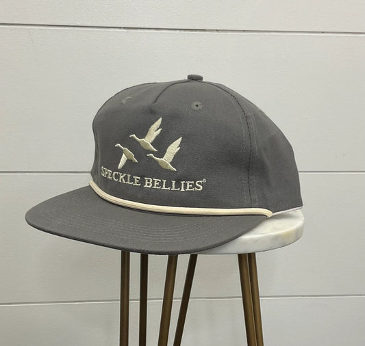 Grey Speckle Bellies Rope Hat