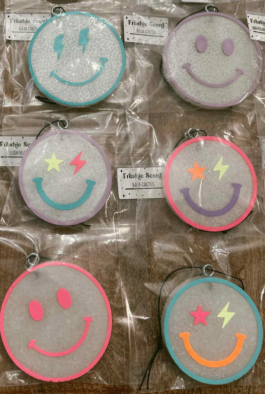Smiley Face Car Freshies