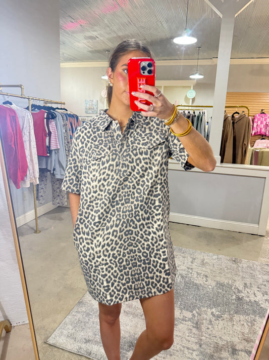 Cheetah Dress