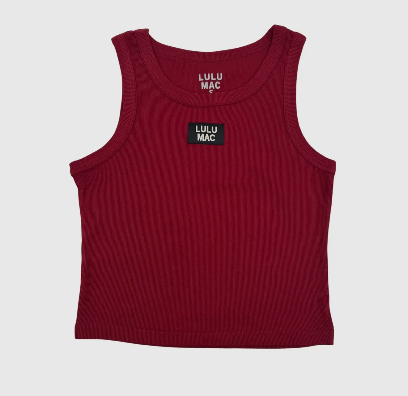Maroon Lulu Mac Tank