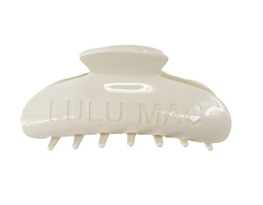 Ivory Lulu Mac Hair Clip