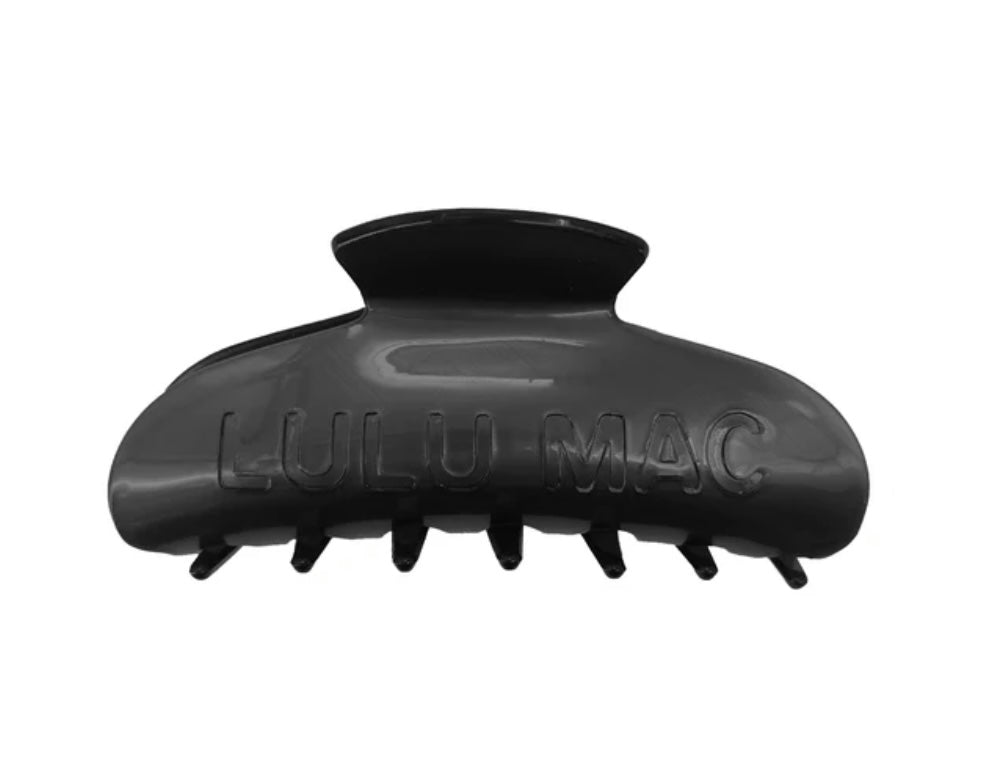 Black Lulu Mac Hair Clip