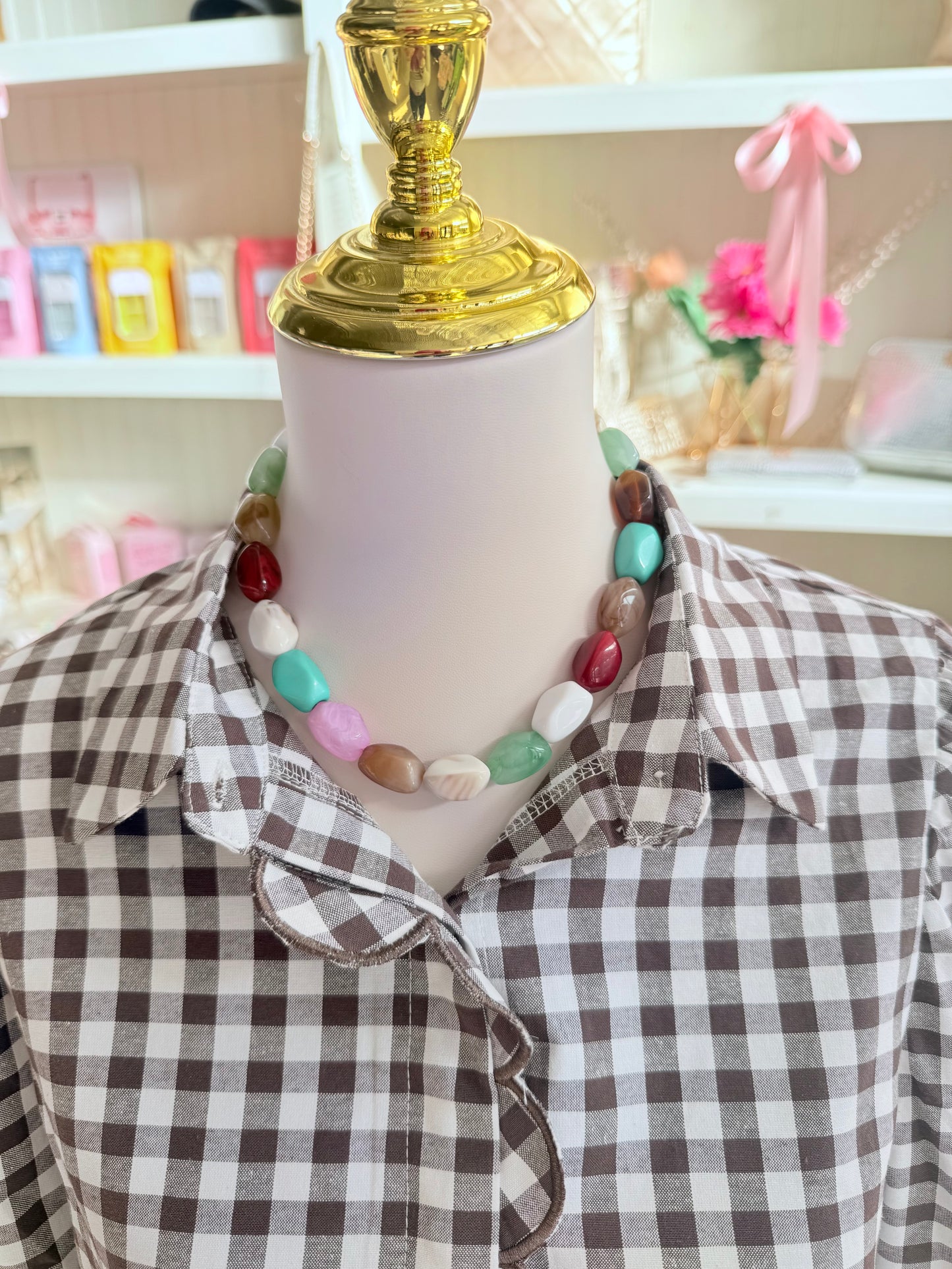 Boho Chunky Necklace