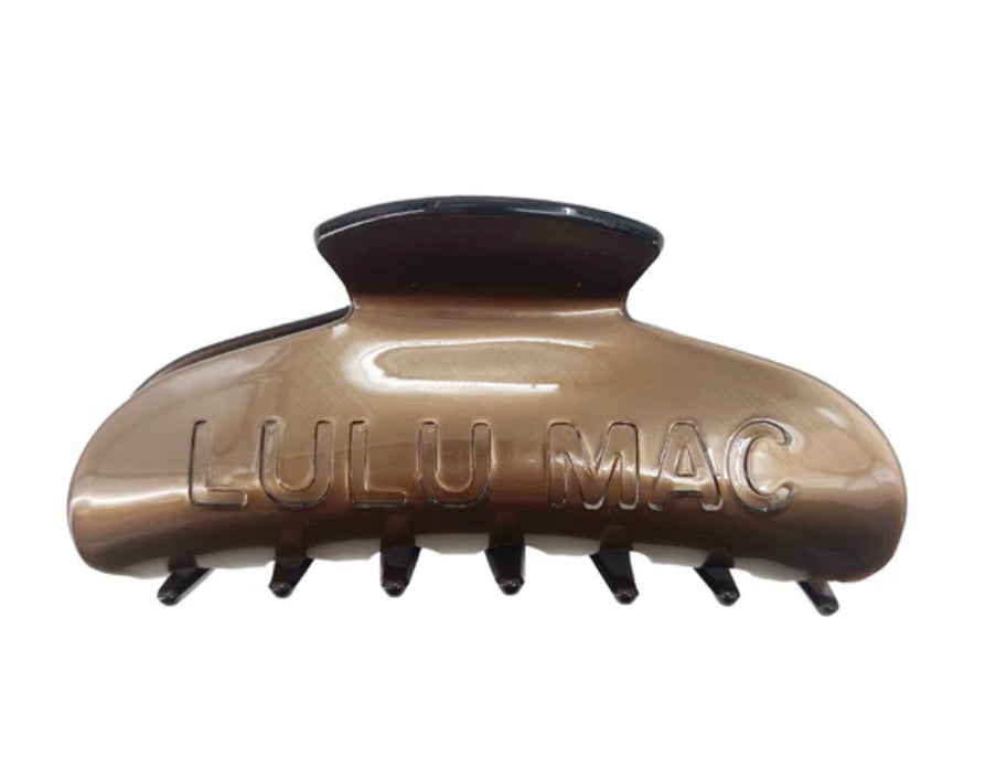 Brown Lulu Mac Hair Clip