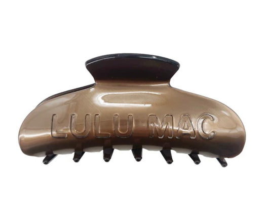 Brown Lulu Mac Hair Clip