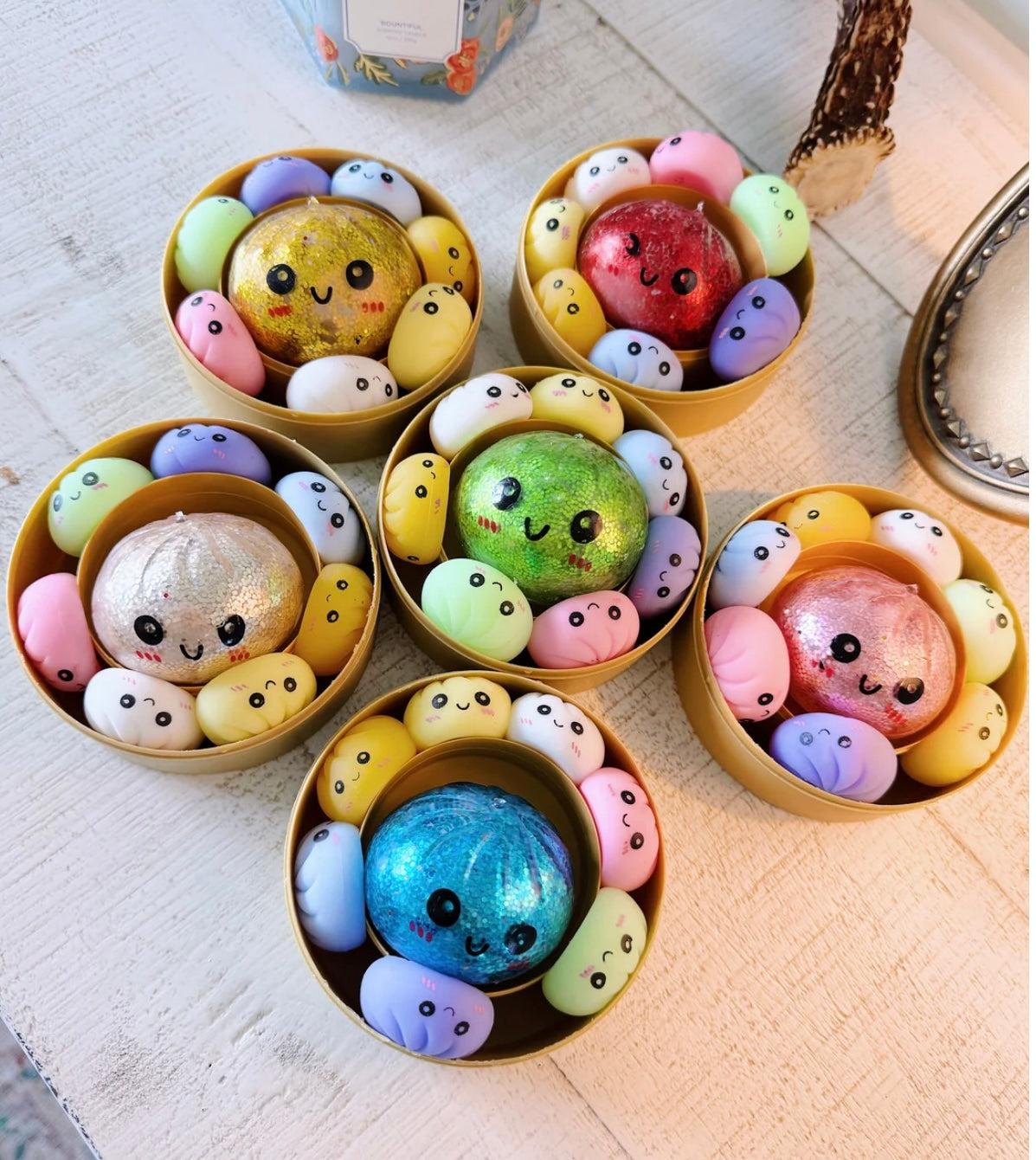 Mama + 7 Babies Dumpling Squishies