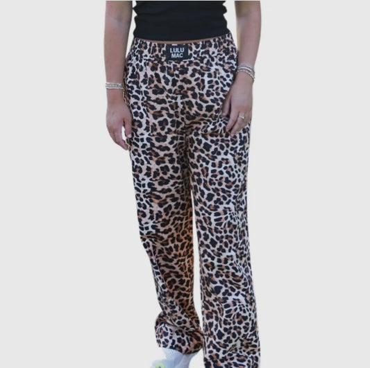 Cheetah Lulu Mac Pants