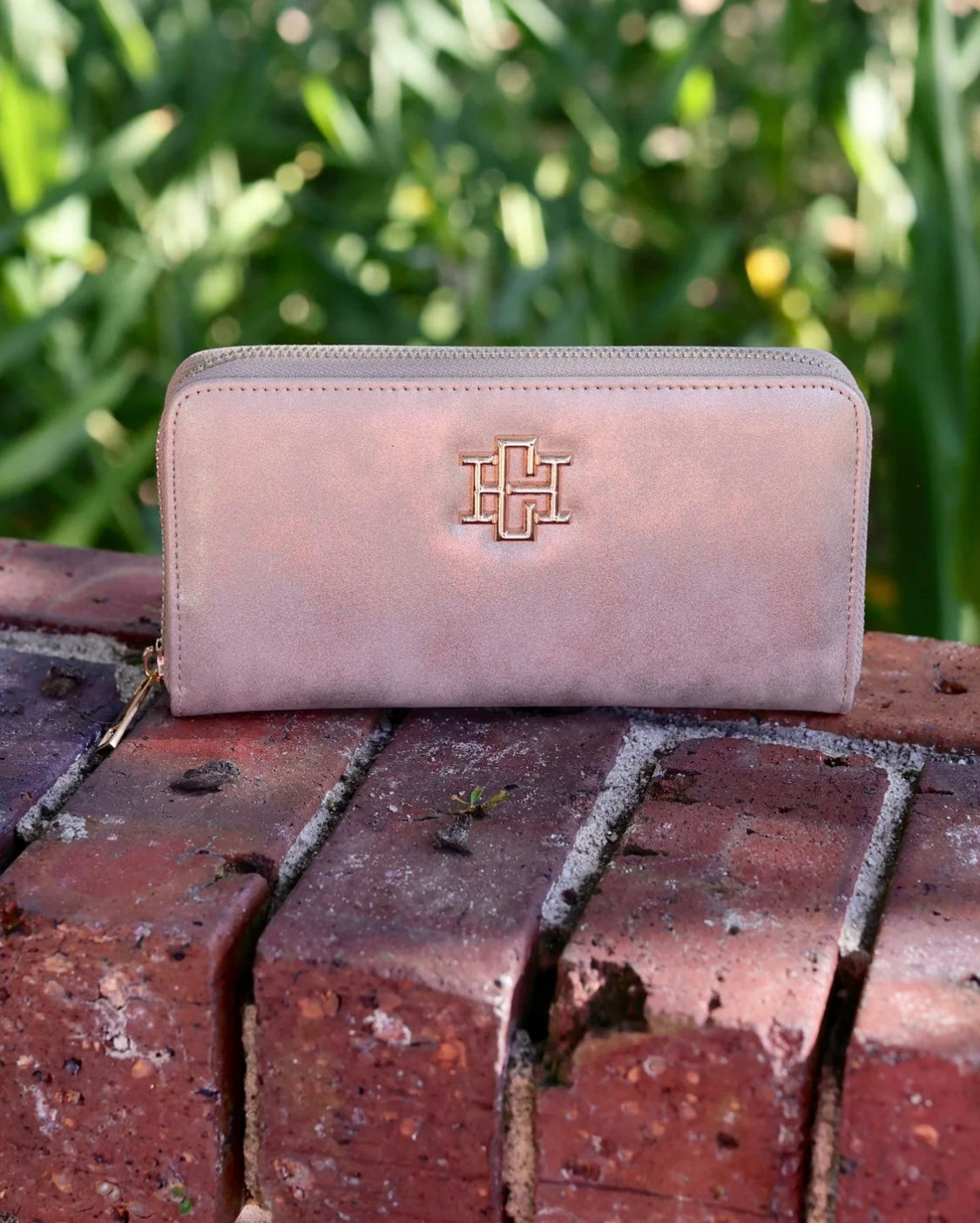 Gold Shimmer Caroline Hill Wallet