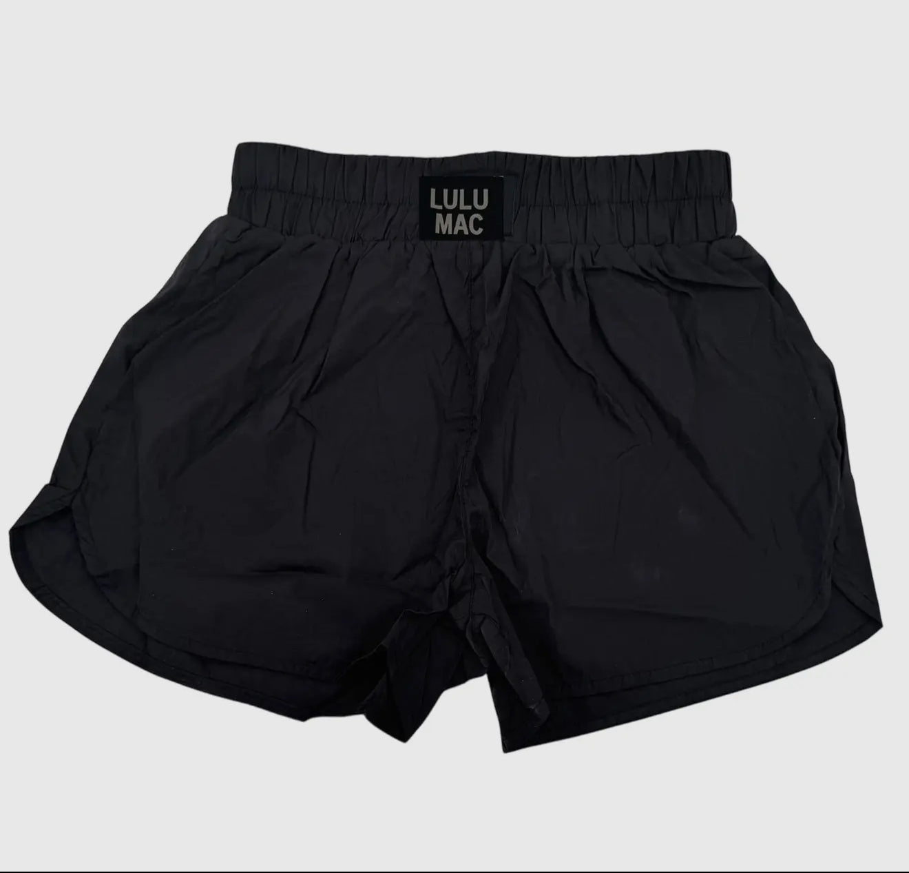 Black Lulu Mac Shorts