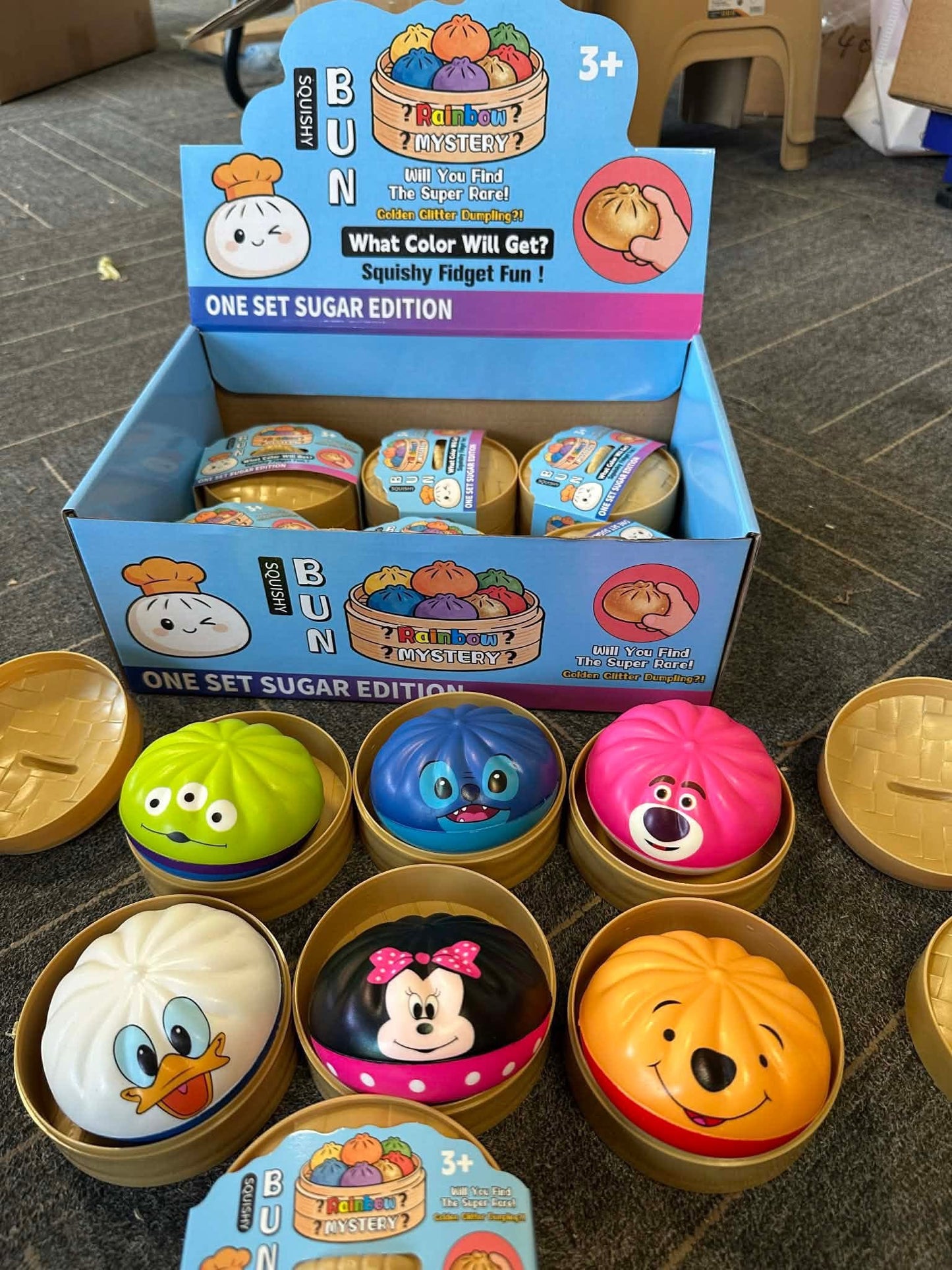 Disney Character Dumpling Squishy