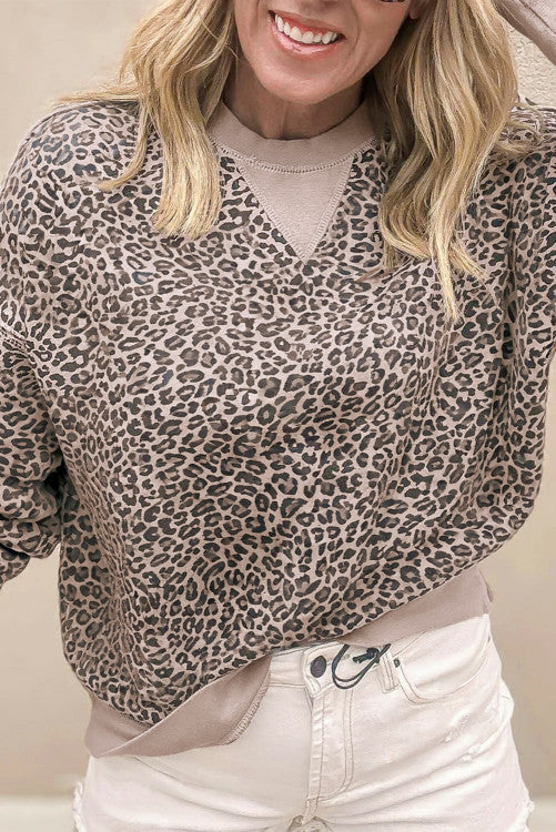 Leopard Pullover