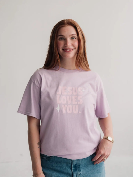 Jesus Loves You/Heaven and Earth Front & Back Design