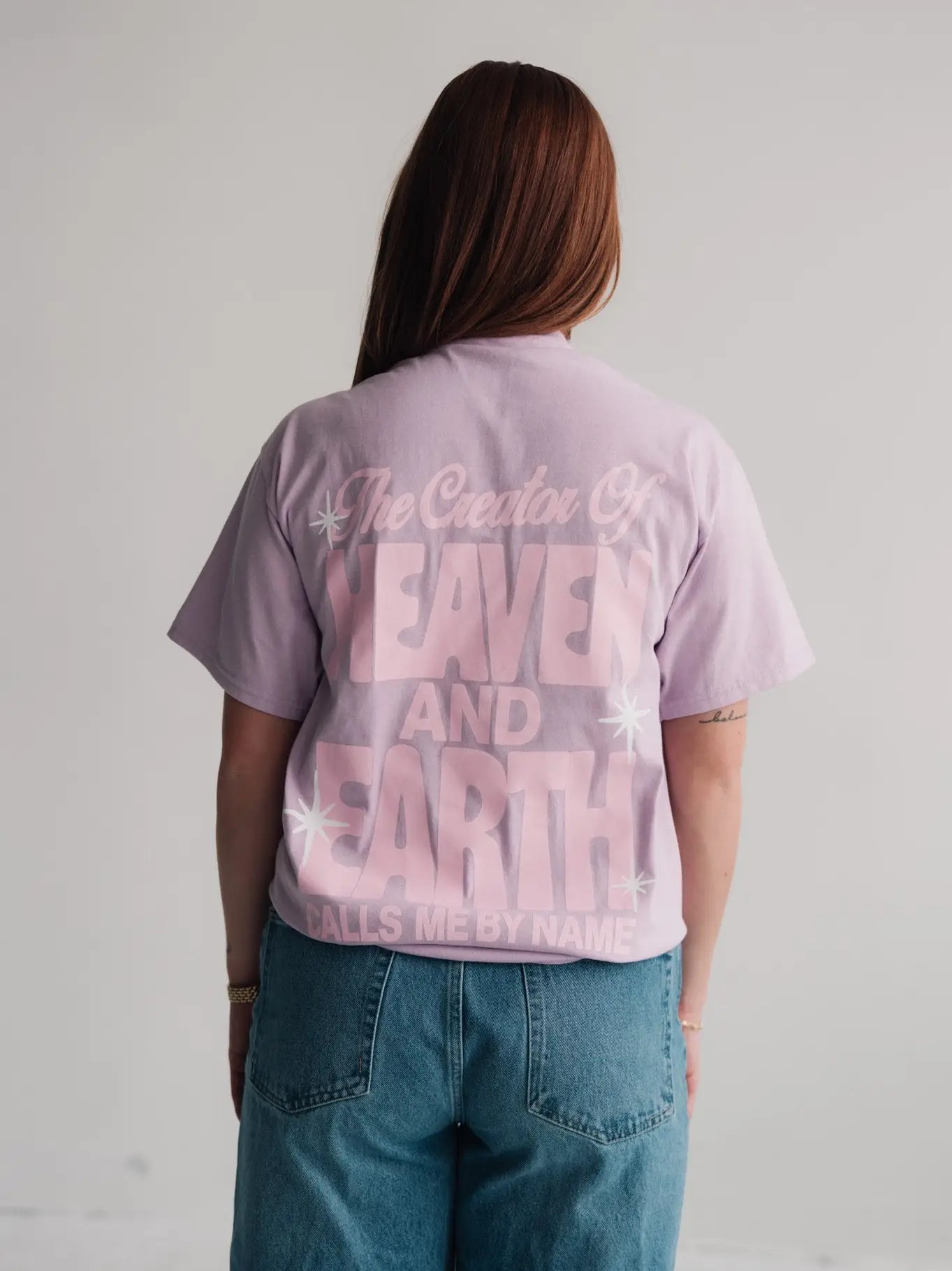 Jesus Loves You/Heaven and Earth Front & Back Design