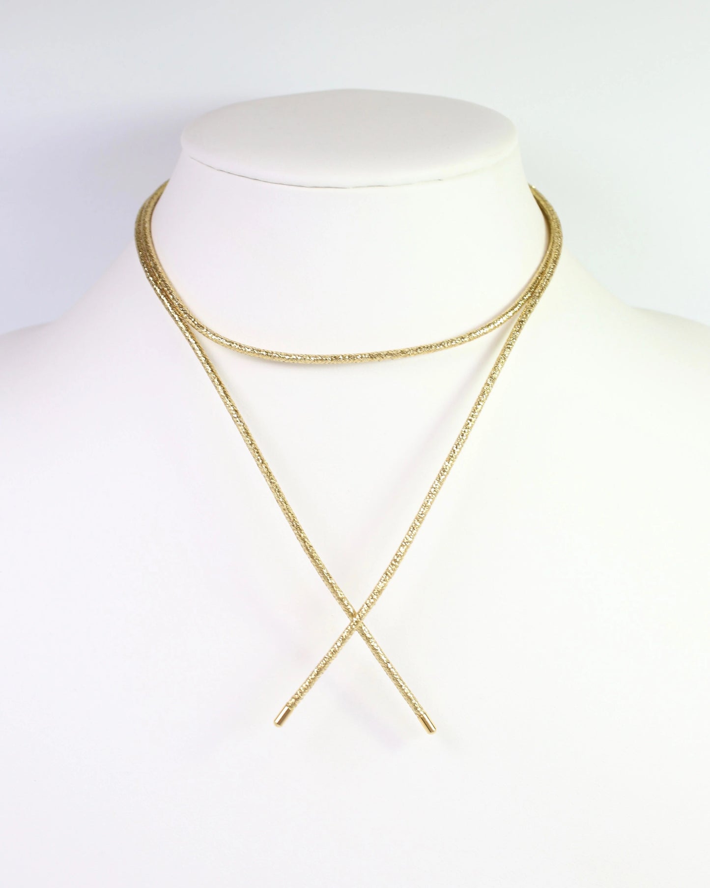 Gold Cord Necklace