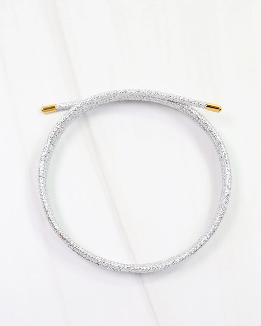 Silver Cord Necklace