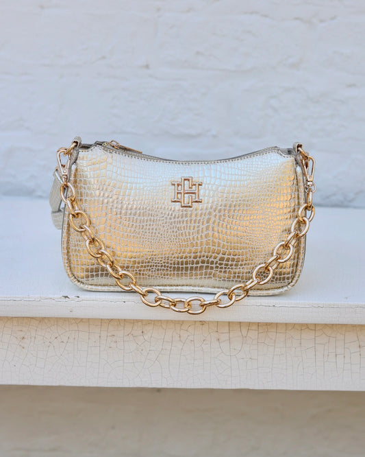 Caroline Hill Gold Crossbody