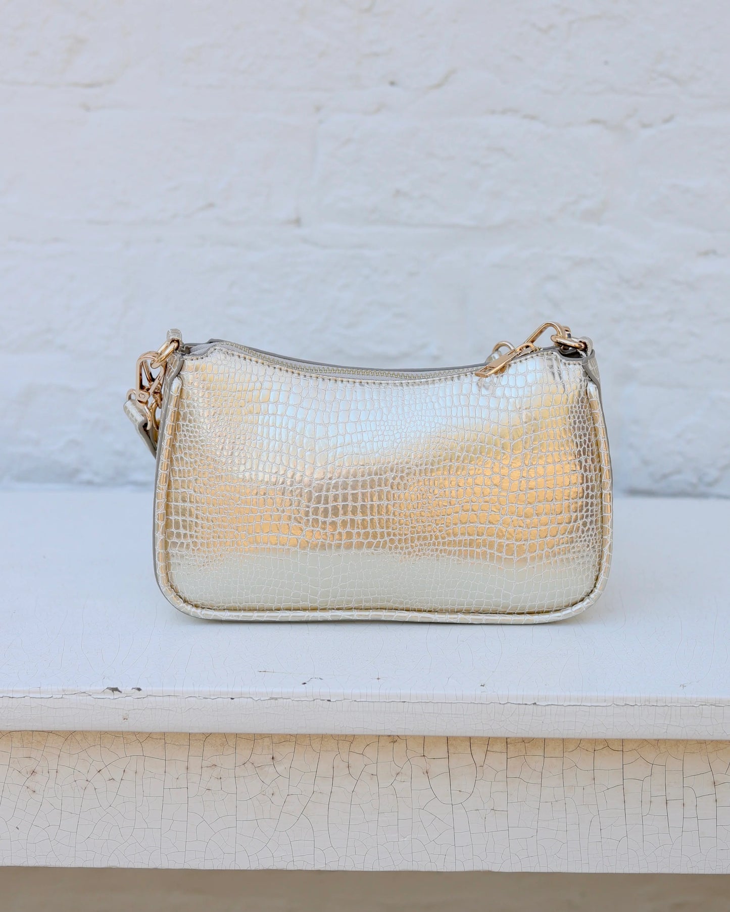 Caroline Hill Gold Crossbody