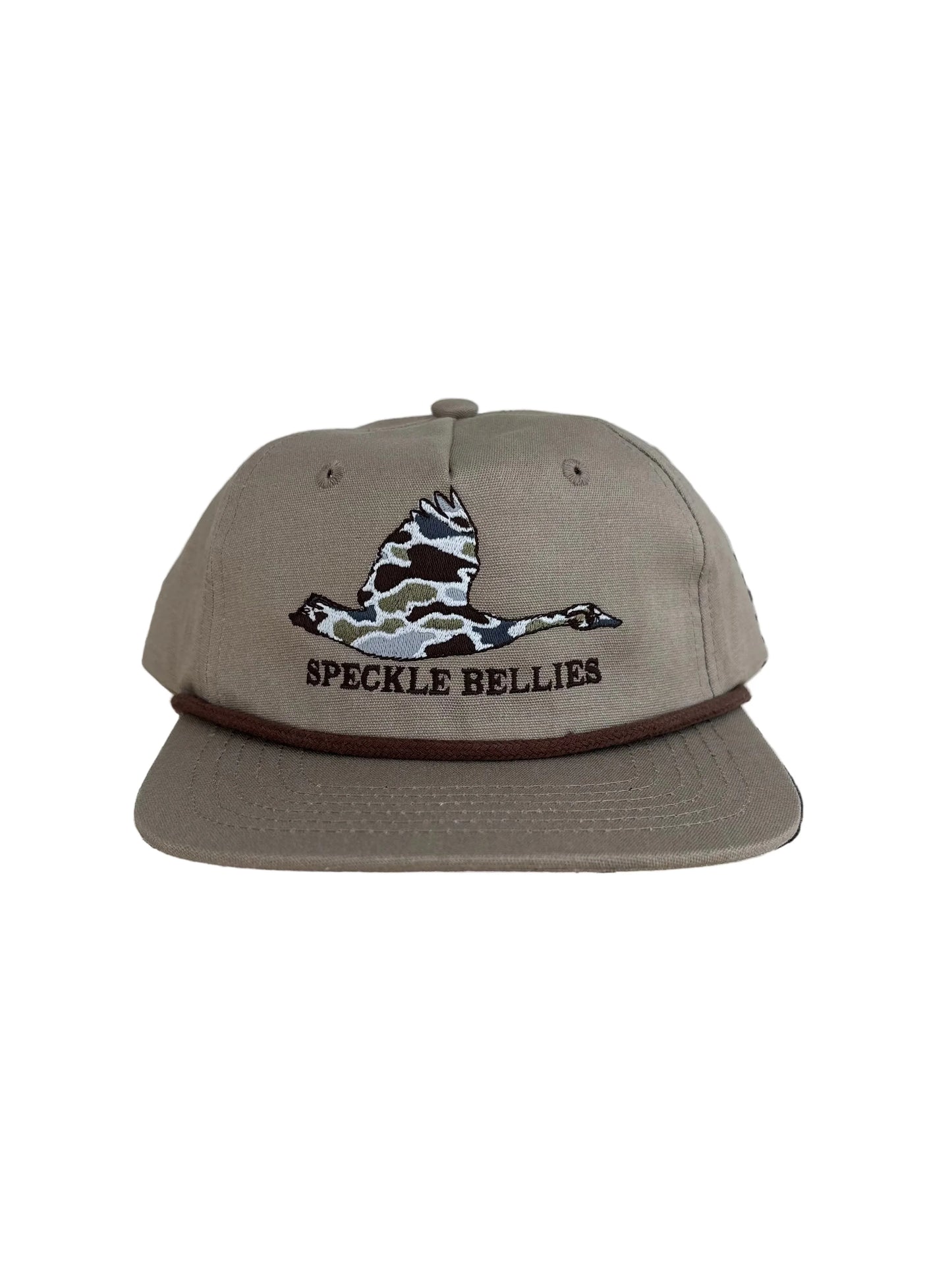 Camo Goose Speckle Bellies Rope Hat