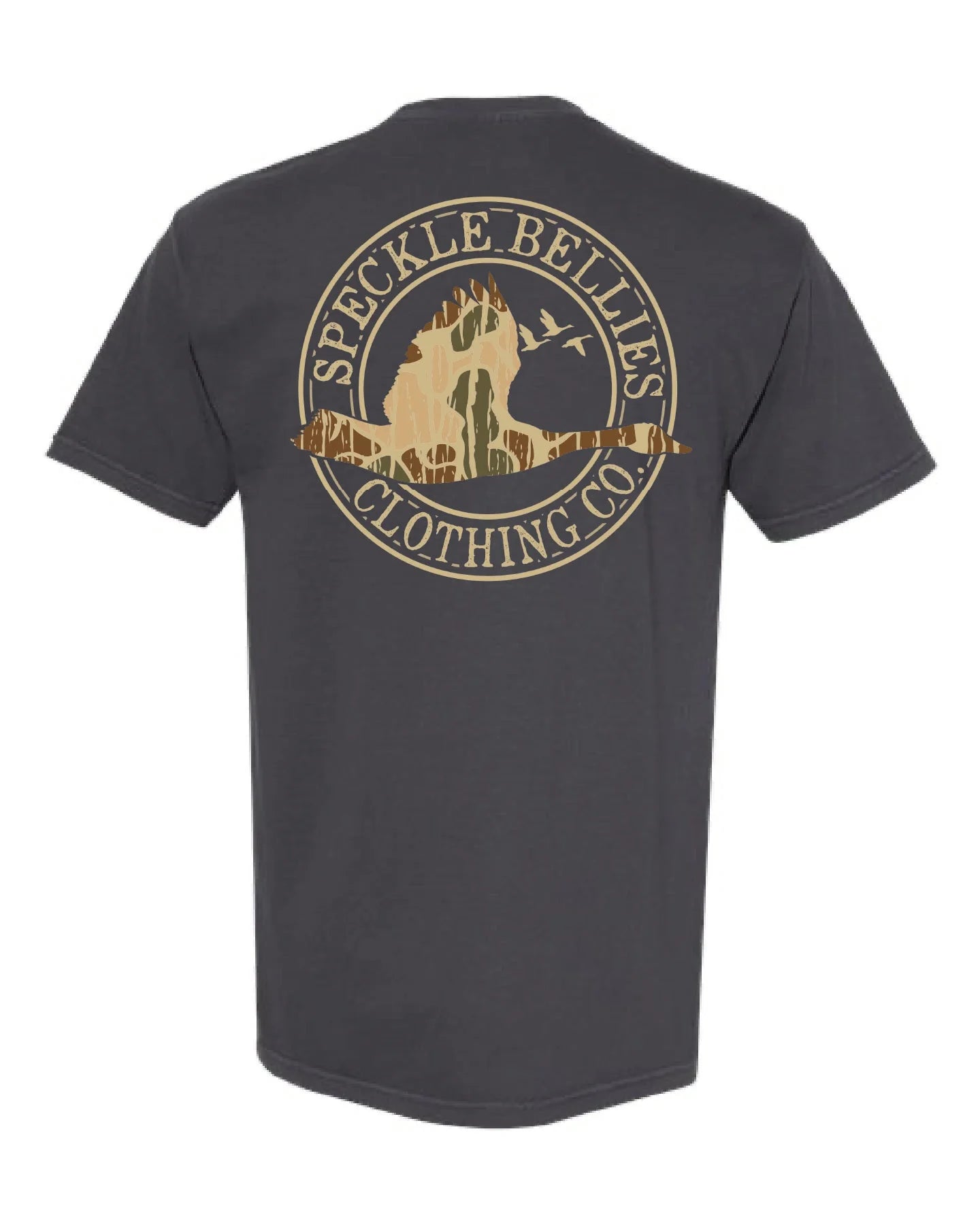 Youth Camo Speckle Bellies Logo Tee