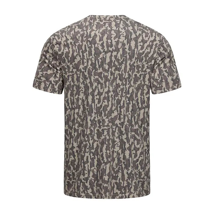 Honey Hole Brown Camo Pocket Tee