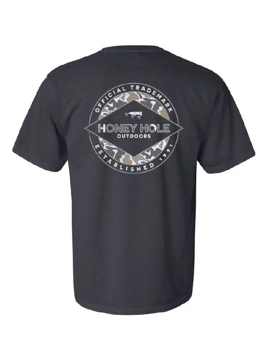 Honey Hole Camo Logo Tee