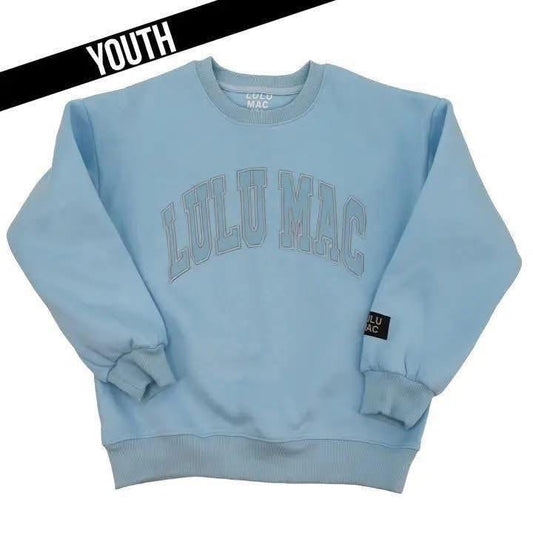 Youth Blue Lulu Mac Sweatshirt