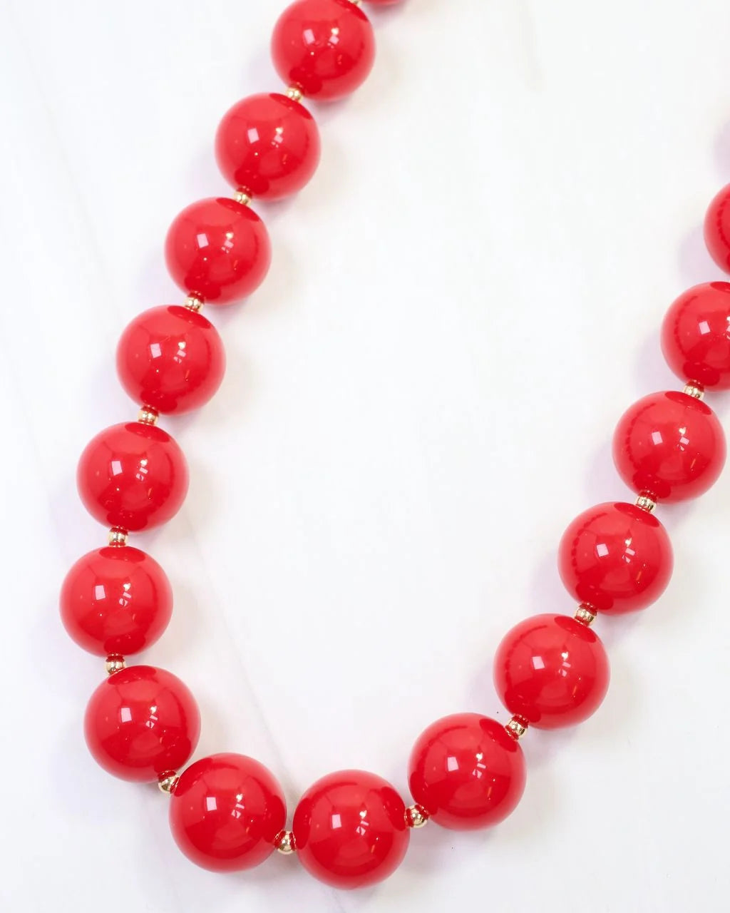 Caroline Hill Red Beaded Necklace