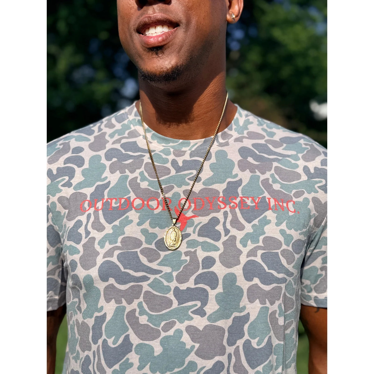 Outdoor Odyssey Vintage Duck Camo Tee