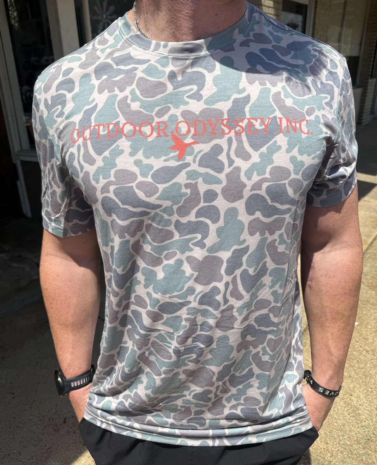 Outdoor Odyssey Vintage Duck Camo Tee
