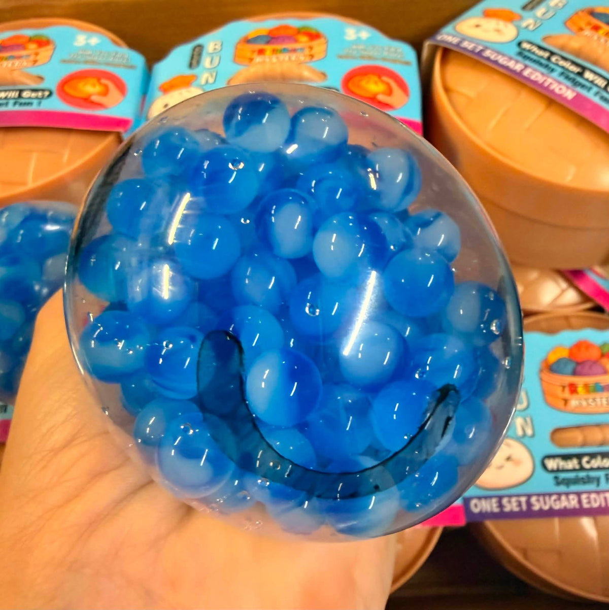 Orbeez Filled Dumpling Squishy