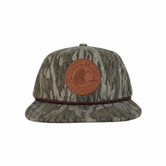Speckle Bellies Circle Logo New Bottomland Rope Hat