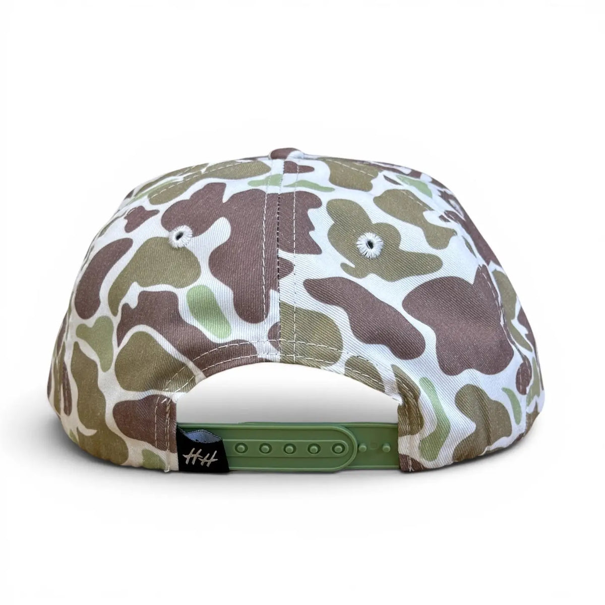 Honey Hole Leather Patch Camo Rope Hat