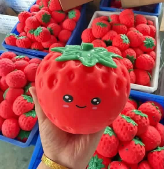 Jumbo Strawberry Squishy