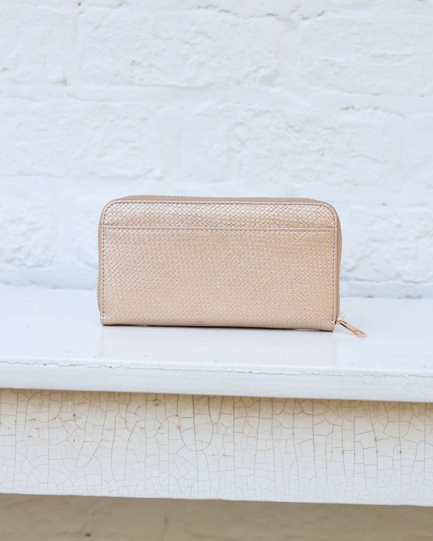 Woven Gold Caroline Hill Wallet