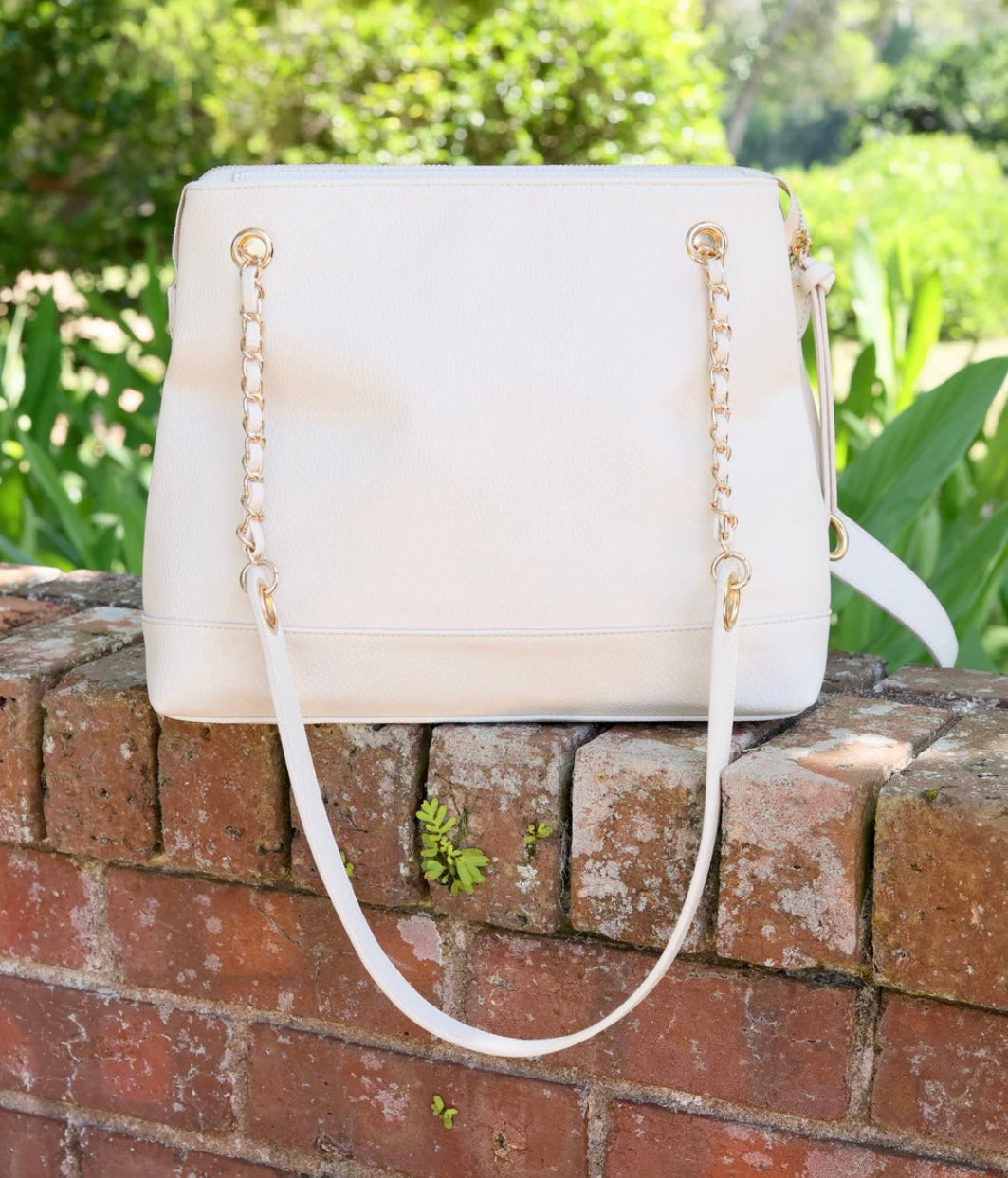 Cream Tote Caroline Hill