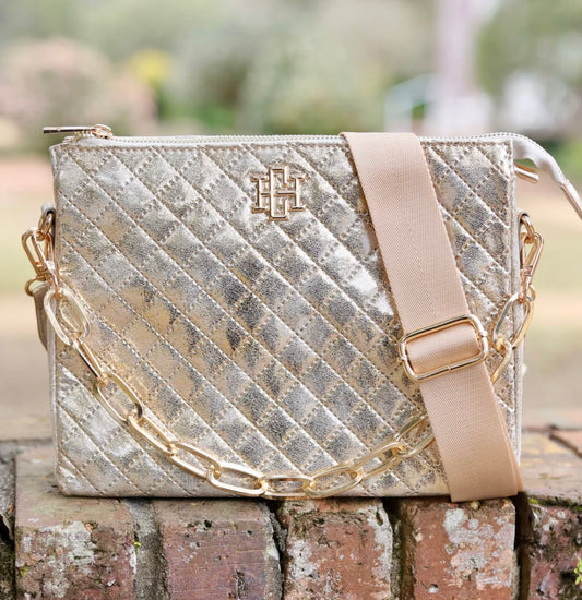 Gold Ariana Caroline Hill Crossbody