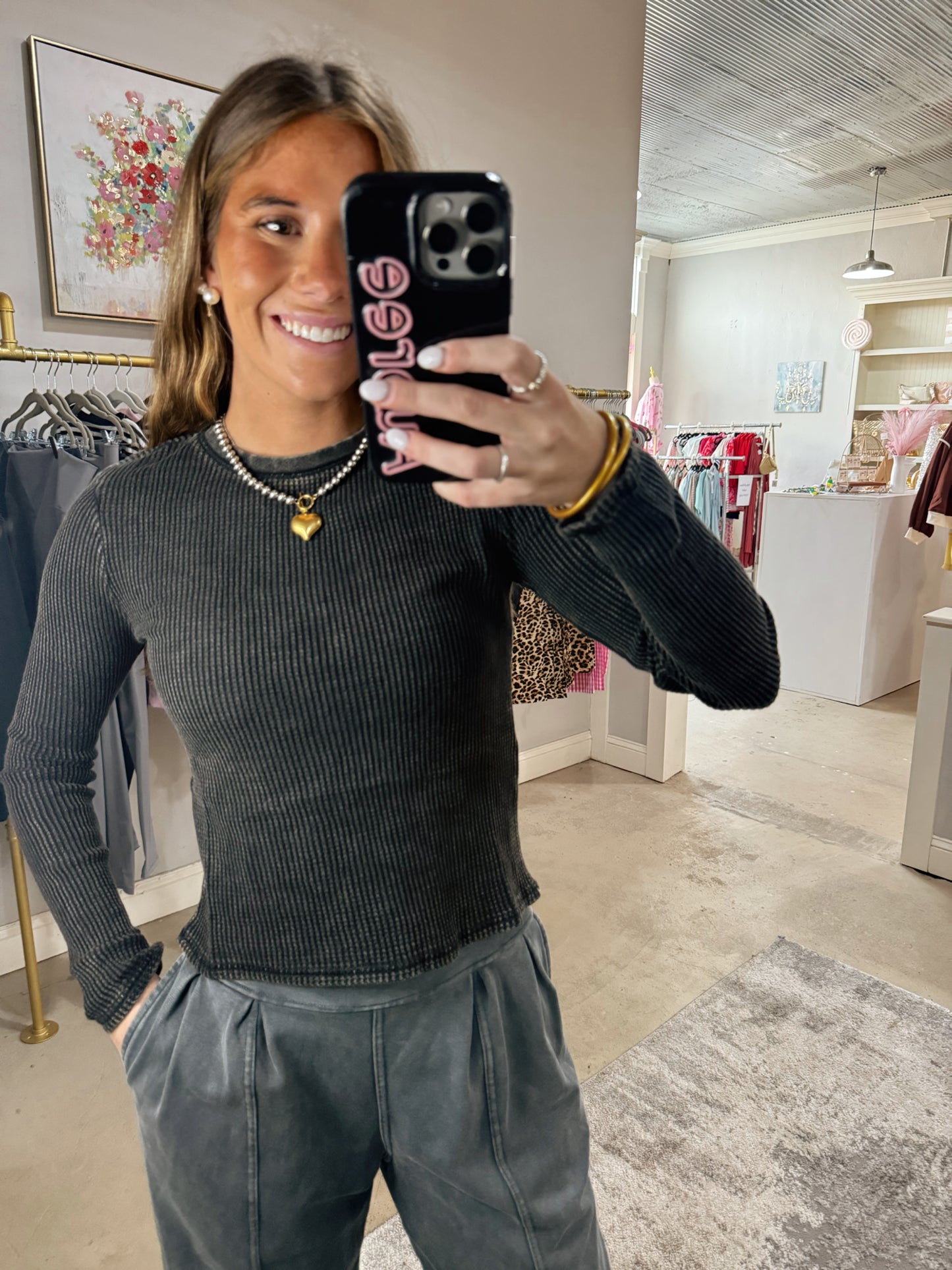 Simple Black Top